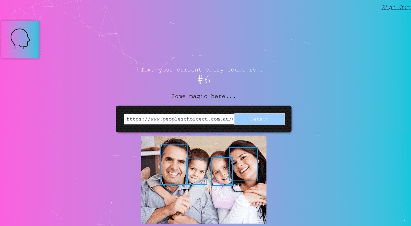 Face Recognition App 👨‍👩‍👧‍👦